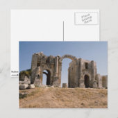 Hadrians Arch, Jerash, Jordanië Briefkaart (Voorkant / Achterkant)