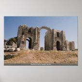 Hadrians Arch, Jerash, Jordanië Poster (Voorkant)
