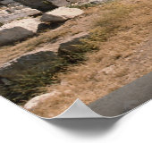 Hadrians Arch, Jerash, Jordanië Poster (Hoek)