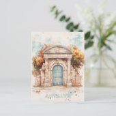 Hadrian's Gate Antalya Turkiye Reizen Briefkaart (Staand voorkant)