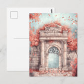 Hadrian's Gate Antalya Turkiye Reizen Briefkaart (Voorkant / Achterkant)