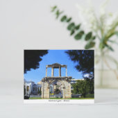 Hadrians gewas Athene Briefkaart (Staand voorkant)