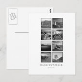 Hadrians Wall ansichtkaart Briefkaart (Voorkant / Achterkant)
