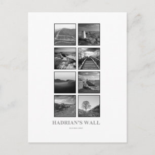Hadrians Wall ansichtkaart Briefkaart