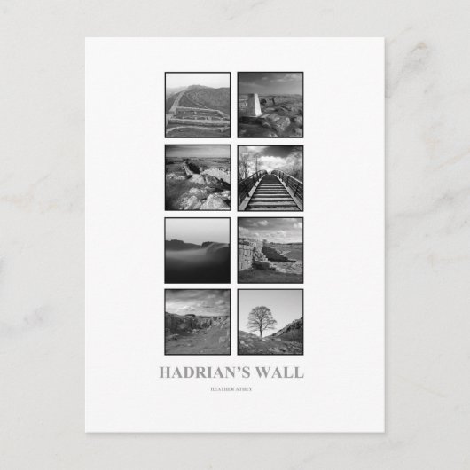 Hadrians Wall ansichtkaart Briefkaart (Voorkant)