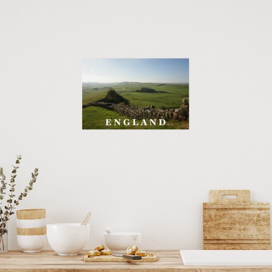Hadrians Wall England Poster (Keuken)
