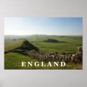 Hadrians Wall England Poster (Voorkant)