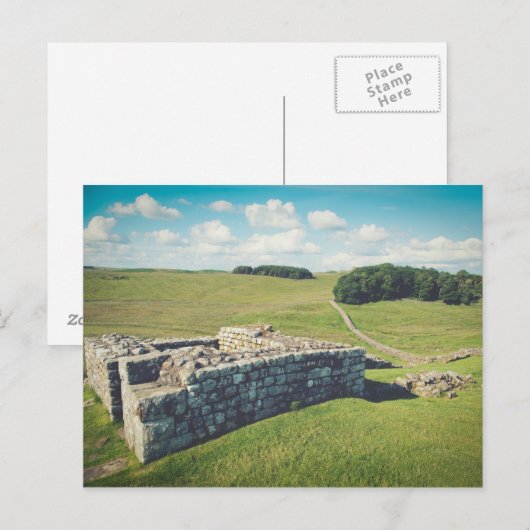 Hadrische muur briefkaart (Voorkant / Achterkant)
