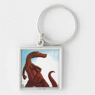Hadrosaurus Dinosaur Sleutelhanger