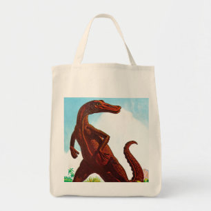 Hadrosaurus Dinosaur Tote Bag