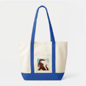 Hadrosaurus Dinosaur Tote Bag (Voorkant)