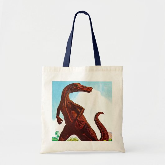 Hadrosaurus Dinosaur Tote Bag (Voorkant)