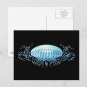 Haeckel Jellyfish Briefkaart (Voorkant / Achterkant)