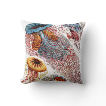 Haeckel ~ Jellyfish Cushions