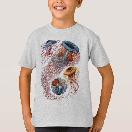 Haeckel Jellyfish T-shirt (Voorkant)