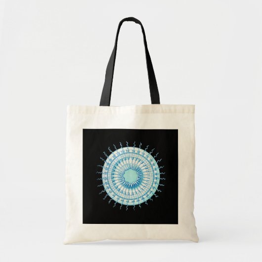 Haeckel Jellyfish Tote Bag (Voorkant)