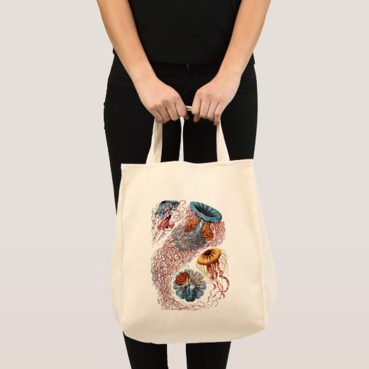 Haeckel Jellyfish Tote Bag (Voorkant (product))