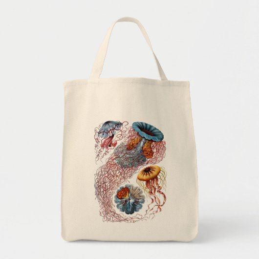 Haeckel Jellyfish Tote Bag (Voorkant)
