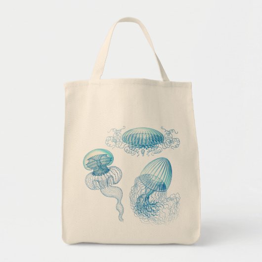  Haeckel Jellyfish Tote Bag (Voorkant)