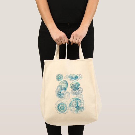 Haeckel Jellyfish Tote Bag (Voorkant (product))