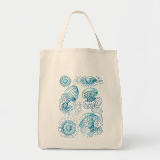Haeckel Jellyfish Tote Bag (Voorkant)