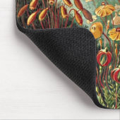 Haeckel Mos, Gras, en Schimmel Paddestoel Schilder Muismat (Hoek)