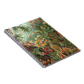 Haeckel Mos, Gras, en Schimmel Paddestoel Schilder Notitieboek (Rechterzijde)