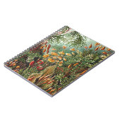 Haeckel Mos, Gras, en Schimmel Paddestoel Schilder Notitieboek (Linkerzijde)