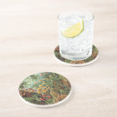 Haeckel Moss Grass Mushroom Painting Zandsteen Onderzetter (Zijkant)