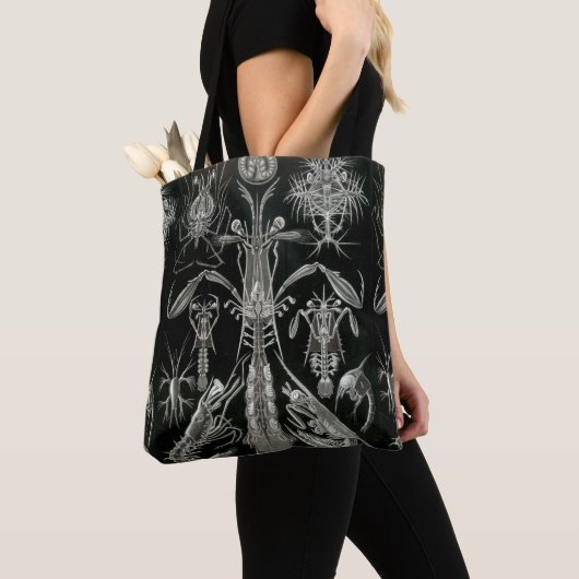 Haeckel negatief tote bag (Dichtbij)