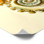 Haeckel Octopus Diptych II Poster (Hoek)