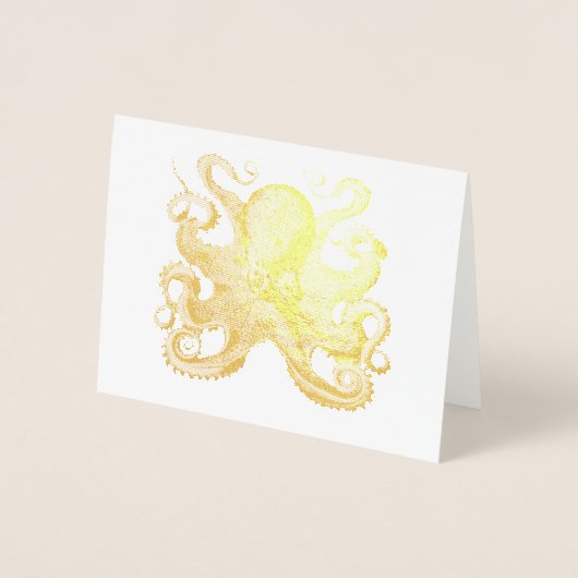  Haeckel Octopus Folie Kaarten (Voorkant)