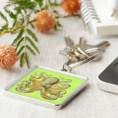 Haeckel Octopus Sleutelhanger (Zijkant)