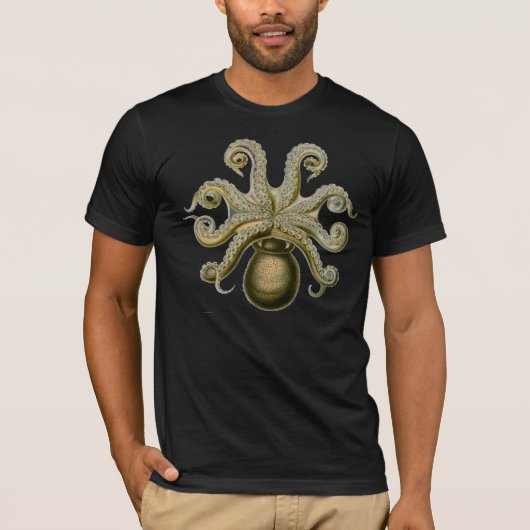 Haeckel Octopus T-shirt (Voorkant)