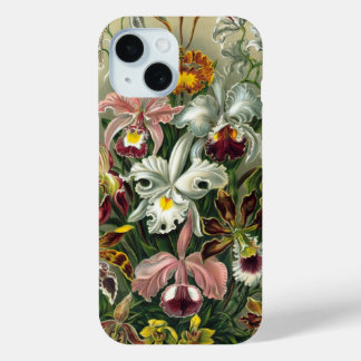 Haeckel Orchids iPhone 15 Case