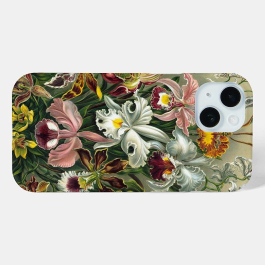 Haeckel Orchids Case-Mate iPhone Case (Achterkant (horizontaal))
