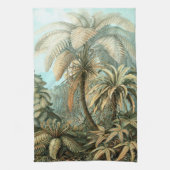 Haeckel Palm Trees Theedoek (Verticaal)