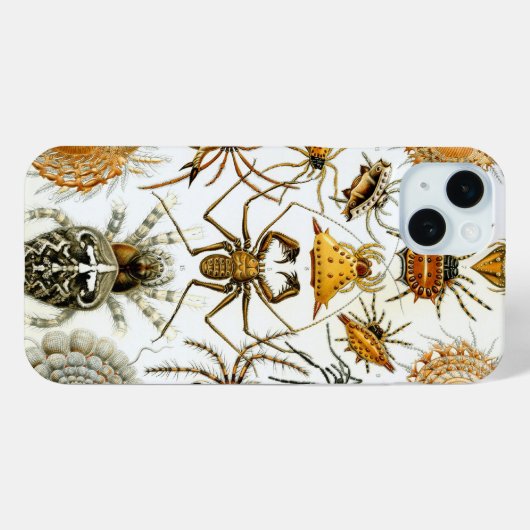 Haeckel Spiders Case-Mate iPhone Case (Achterkant (horizontaal))