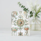 Haeckel Trachomedusae Briefkaart (Staand voorkant)