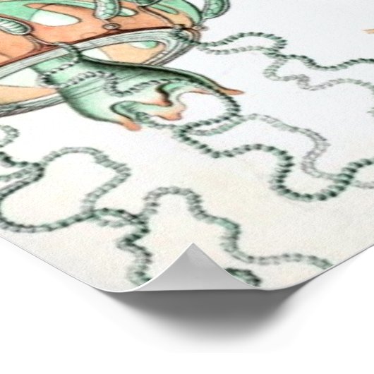 Haeckel Trachomedusae Poster (Hoek)