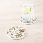 Haeckel Zandsteen Onderzetter (Zijkant)