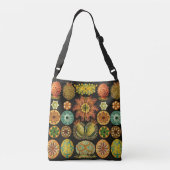 Haeckel Zee spuit mariene leven illustratie Crossbody Tas (Achterkant)