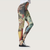 Haeckel Zeeanemonen Scheepvaart Zeeleven Kunst Col Leggings (Rechts)