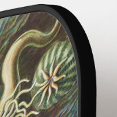 Haeckel Zeeanemonen Scheepvaart Zeeleven Kunst Col Pickleball Paddle (Links Detail)