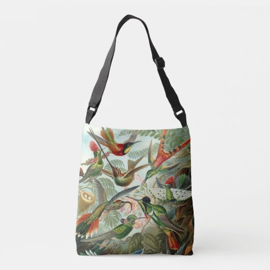 Haeckel's Hummingbird Crossbody Bag Tas (Achterkant)
