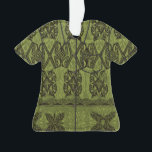 Haena Beach Hawaiian Primitive Tapa Aloha Shirt Ornament<br><div class="desc">Olijfgroene kleurweg. Oude Hawaïaanse tapas zijn de inspiratie voor dit primitieve ontwerp dat wordt gebruikt in de Polynesische en Hawaïaanse culturen. Dit soort design werden vaak gedrukt op aloha shirten & pareaus voor traditionele hula dansers. Dit ontwerp is verkrijgbaar in verschillende kleuren.</div>