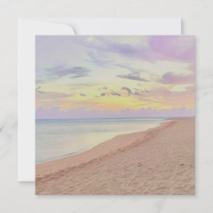 Haena, Hawaii Zonsopgang Ansichtkaart Feestdagenkaart