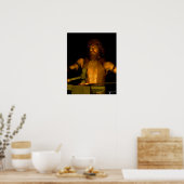 Haephestus - God van de Forge Poster (Keuken)