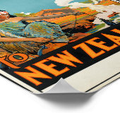 Haere Mai (Welkom in Nieuw-Zeeland) Reisposter Poster (Hoek)