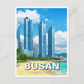 Haeundae Busan Zuid-Korea Reizen Briefkaart (Voorkant)